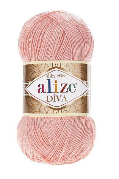 Alize Diva 145 Μικροΐνα Σπάγκος 100gr Μοναδικό