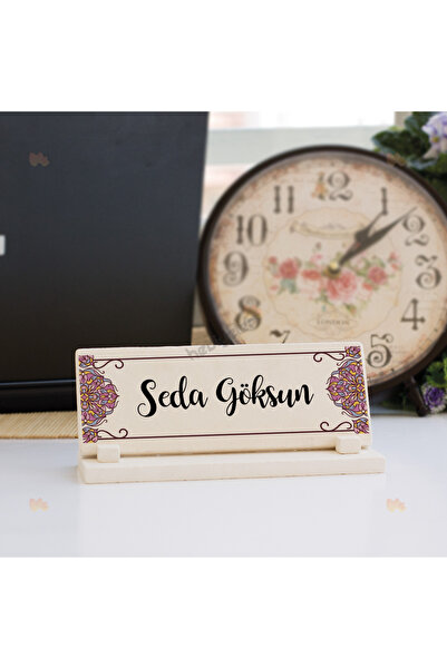 Hediyelen Dekoratif Taş İsimlik 004