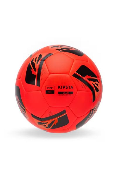 Decathlon KIPSTA Football Ball - Size 5 - Red - FIFA BASIC CLUB