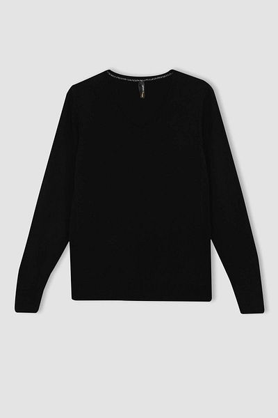 DeFacto Women's Black Sweater - Model F7088Az/Bk27