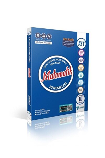 Toprak Yayıncılık Ayt Matematik Ray Konu Analizli 15 Denemeleri