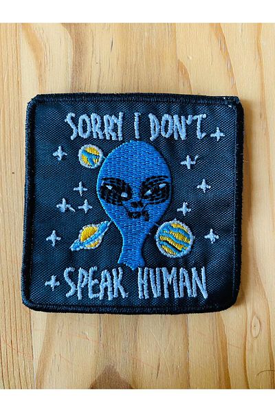 ZID Alien Creature Nasa Patch Patch 8x8 Cm
