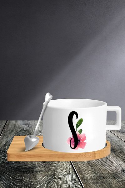 yhfoto Letter S Cup Set
