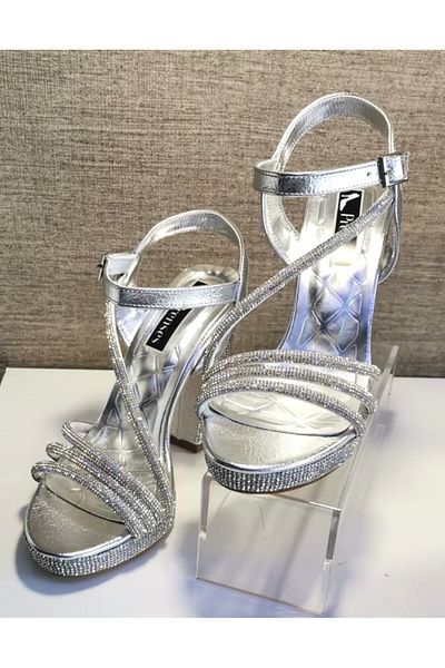 MONAROSA 250 Pantofi de rochie de seară cu platformă de piatră