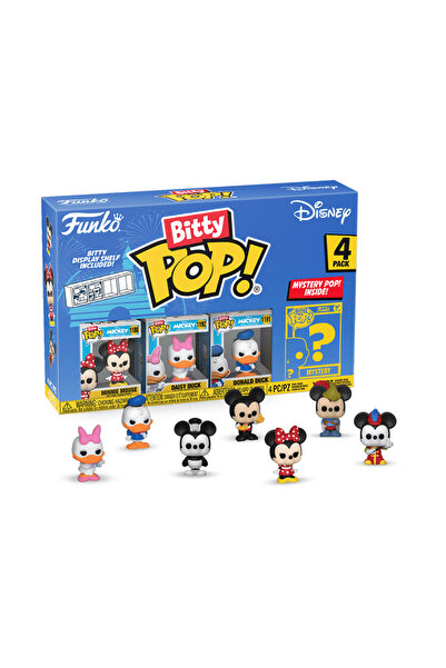 Funko Bitty Pop! Disney: Minnie, Daisy Duck, Donald Duck 4'lü Paket