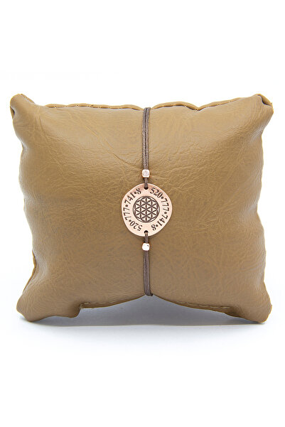 SB Unique Design Bakır, Grabovoi sayı sekansı, ipli ayarlanabilir el yapımı b...