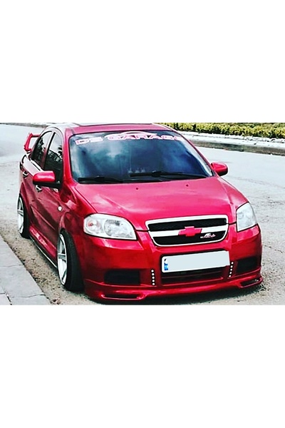 Genel Markalar Chevrolet Aveo Sedan Ön Tampon Eki Fiberglass Boyasız