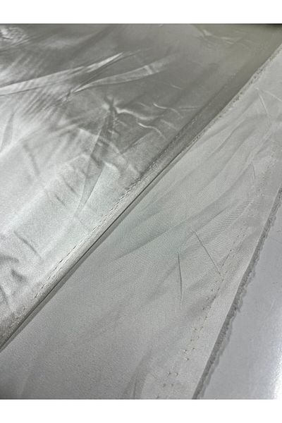 Kumaş sever White Crystal Satin Fabric Dress Skirt Clothing Fabric Meter