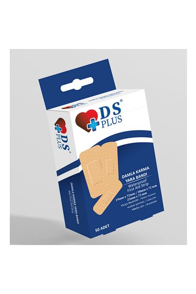 DS PLUS Karma Band-Aid 20 Pieces 1 Pack