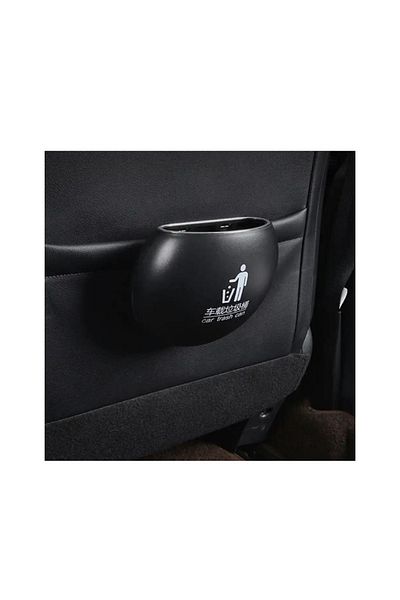 Mrs Cargift Auto Accessory Car Trash Can Portable In-Vehicle Portable Organizer Trash Can Black -125