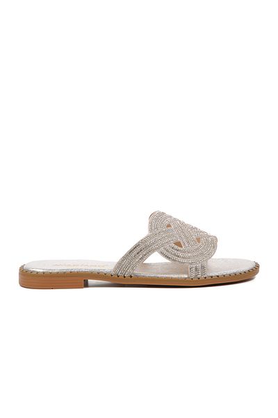 AYAKMOD 513041 Silver Stone Women's Slippers