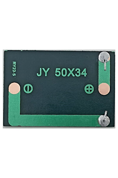 ROBİZ Güneş Pili 2V 50mA 34x50mm Solar Fotovoltaik Hücre Elektrik Üretici Panel Modül Pil Akü Batarya