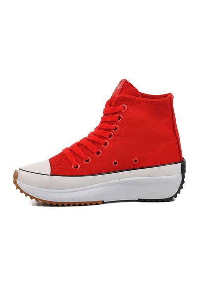 Beverly Hills Polo Club PO-30100 Red Unisex Hi Sneaker