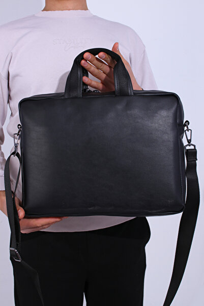 U.S. Polo Assn. U.S. Polo Assn 23710 Χαρτοφύλακας τσάντα για φορητό υπολογιστή Messenger Τσάντα Macbook BLACK