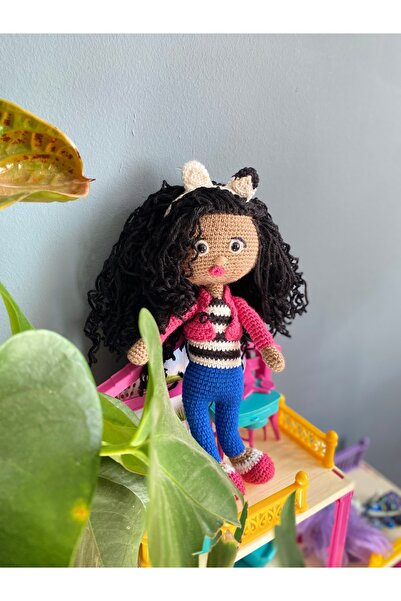 Boncukafası Gabby’nin hayal evi Gabby amigurumi bebek oyuncak peluş