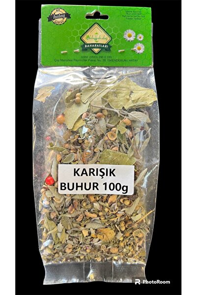 Hacıoğlu baharat Hatay Yöresel Karışık Doğal Buhur Bahur Pohur Tütsü 7 Yedi D...