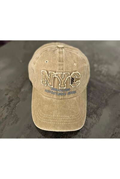 Suyutti UNİSEX ESKİTME KOT SPOR ŞAPKA