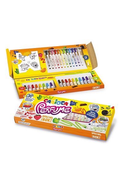 CARIOCA CARİOCA Scented SEALED PEN SPECIAL SET 30 PCS (SPECIAL BOX)