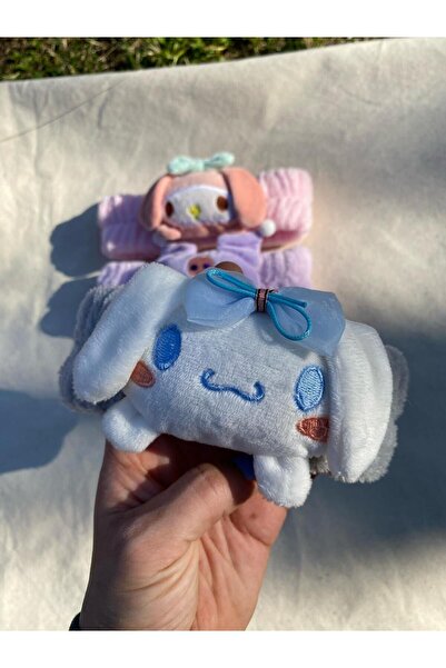 BONANZA Kuromi - My Melody - Cinnamoroll Makyaj Bandanası - Peluş Makyaj ve M...