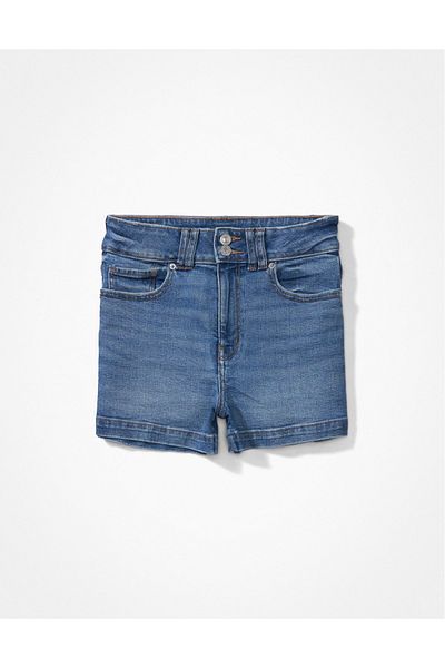 AMERICAN EAGLE Blue Woman / Girl Shorts & Bermuda U-0338-7374