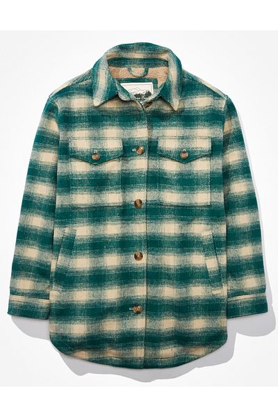 AMERICAN EAGLE Green Women's / Girls' Jacket U-0383-3348