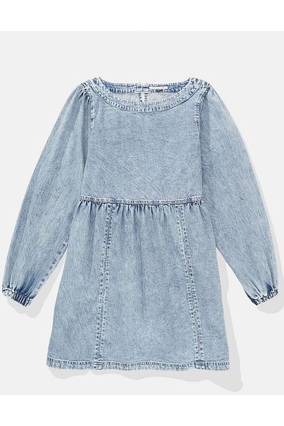 AMERICAN EAGLE Blue Women's / Girls' Dress U-0395-7611