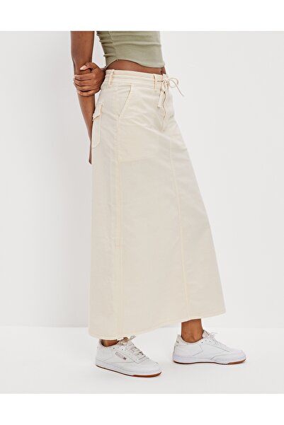 AMERICAN EAGLE White Women's / Girls' Skirt U-0315-4626