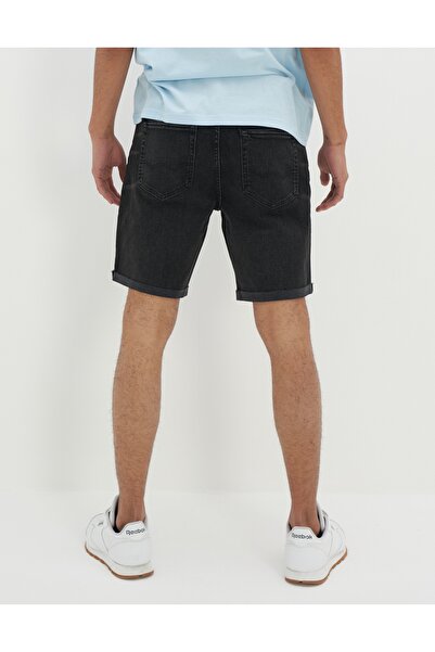 AMERICAN EAGLE Men's Black Shorts U-3131-7485