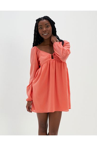 AMERICAN EAGLE Coral Women's / Girls' Dress U-0395-7193