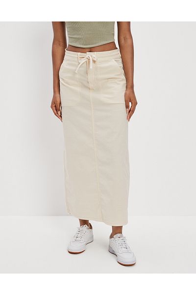 AMERICAN EAGLE White Women's / Girls' Skirt U-0315-4626