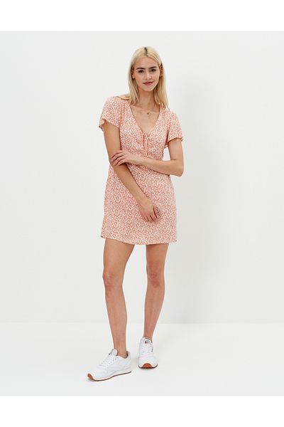 AMERICAN EAGLE Coral Women's / Girl's Dress U-1399-7009