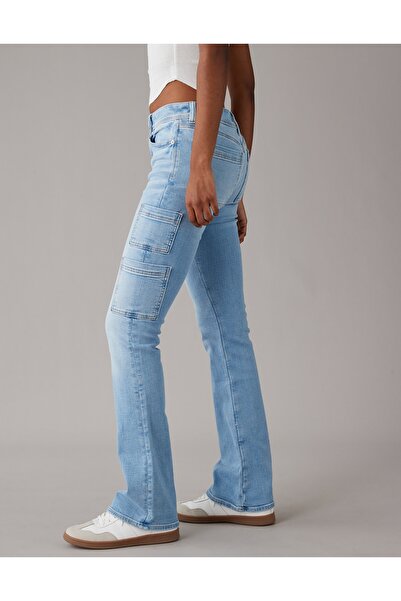 AMERICAN EAGLE جينز أزرق للنساء/الفتيات U-1437-4909