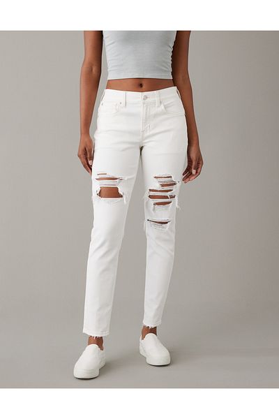 AMERICAN EAGLE White Women's / Girls' Jeans U-3437-4315