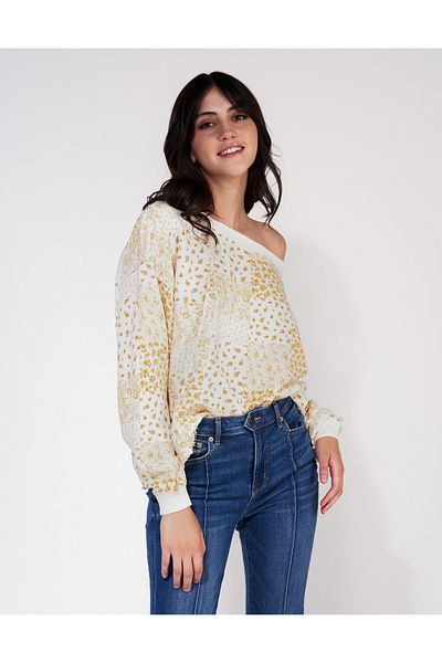 AMERICAN EAGLE سترة نسائية / بنات صفراء U-1457-1763