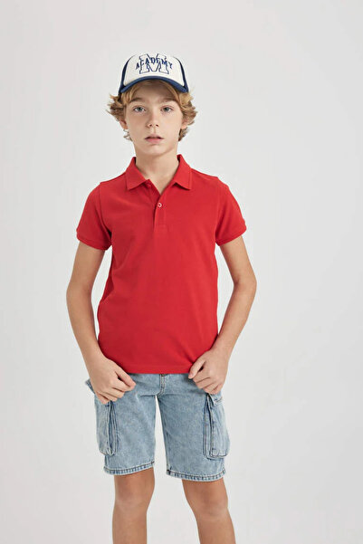 DeFacto Erkek Çocuk T-shirt K1689a6/rd256 Red