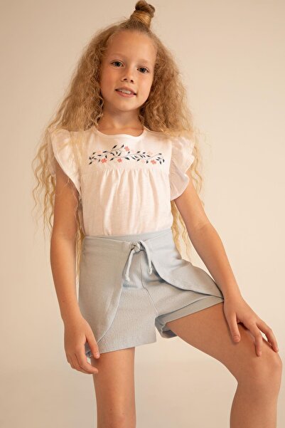 DeFacto Dievčenské šortky s kravatou X7460a622hs