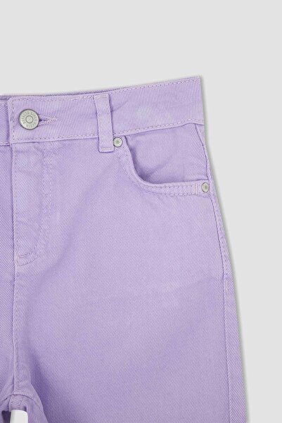 DeFacto Dievčenské šortky Mom Fit Gabardine X7648a622sm