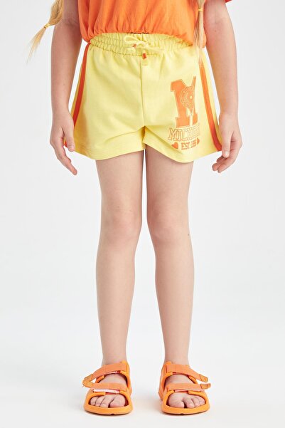 DeFacto Girls' Printed Shorts Y6978a622hs