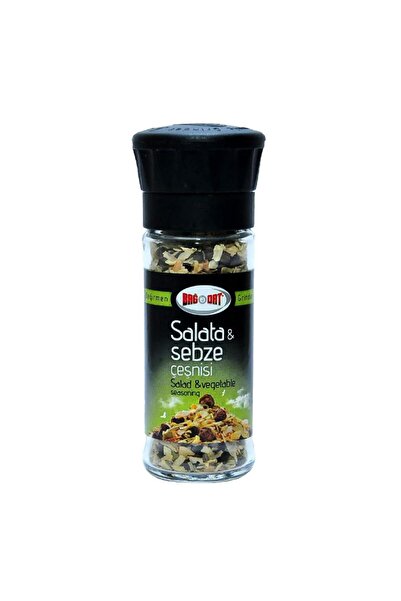 Bağdat Baharat Salata Sebze Çeşnisi Cam Değirmen Kapak 45gr Doğal