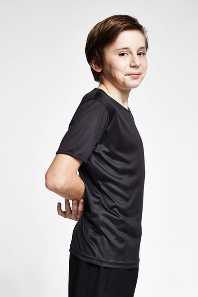 Lescon Tricou negru pentru copii 20s-3220-20b