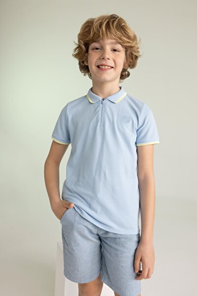 DeFacto Boys' Short Sleeve Polo T-Shirt Z3019a623sm