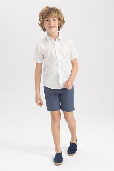 DeFacto Boy's Short Sleeve T-shirt Shorts 2-Piece Set A0363a823hs