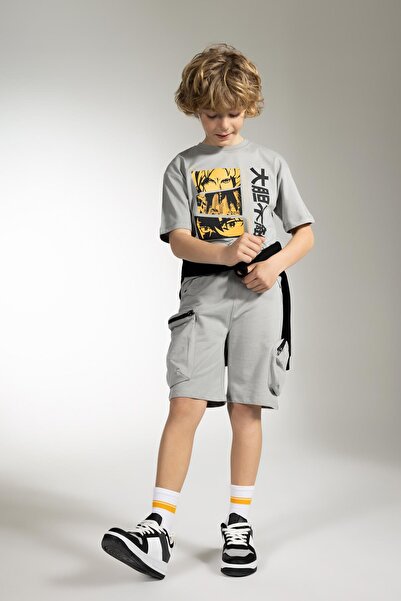 DeFacto Boy's Cargo Pocket Bermuda Shorts A0458a823sm