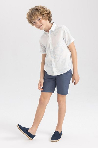 DeFacto Boy's Short Sleeve T-shirt Shorts 2-Piece Set A0363a823hs