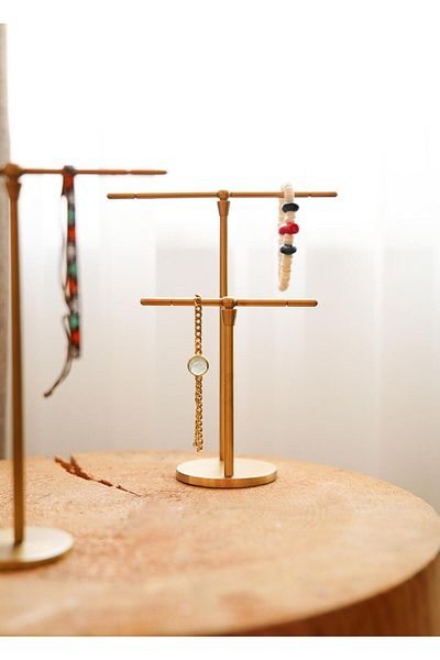 The Mia Brass Jewelry 2 Pieces 14 X 18 Cm