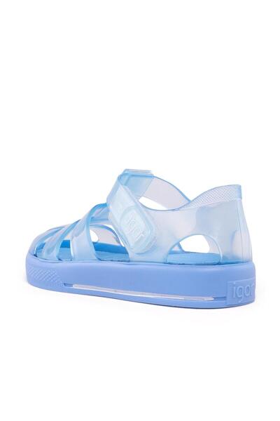 IGOR S10245 Sandale Star Brillo pentru copii, albastru deschis