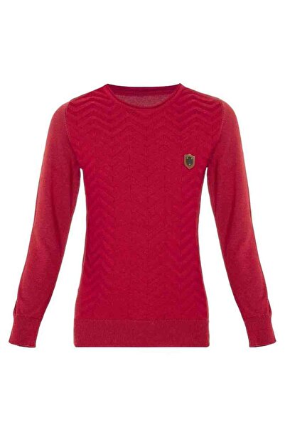 Cipo&Baxx Bp105 Double Collar Gray Children's Sweater