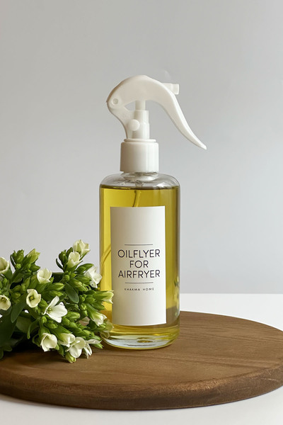 KHAKMA Damlatmaz Airfryer Için Püskürtmeli Sprey Cam Şişe Yağdanlık Zeytinyağı Sirke Yağ Püskürtücü