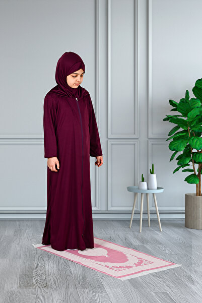 hacdangelsin Rochie de rugăciune dintr-o singură piesă pentru fetiță