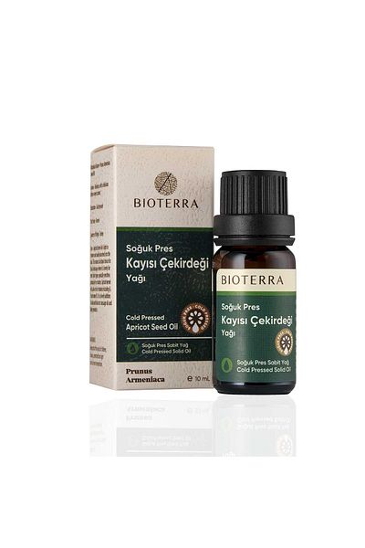 Bioterra سعة 10 مل زيت نواة المشمش